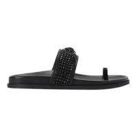 Kurt Geiger - Mesh Toe Thong Sandal - Zwart