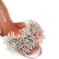 Kurt Geiger - Pom Pom Ankle Tie Sandal - Rosé