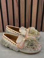 Kurt Geiger - Pom Pom Moccasin - Grijs
