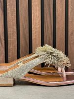 Kurt Geiger - Pom Pom T-bar Flat SDL - Rosé