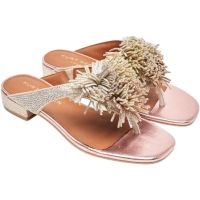 Kurt Geiger - Pom Pom T-bar Flat SDL - Rosé