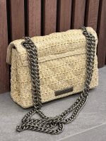 Kurt Geiger - Raffia Mini Kensington - Beige