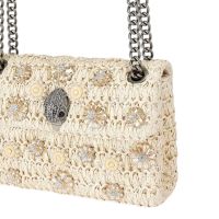 Kurt Geiger - Raffia Mini Kensington - Beige