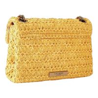 Kurt Geiger - Raffia Mini Kensington - Geel