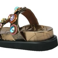 Kurt Geiger - Orson Crystal Sandal - Brons