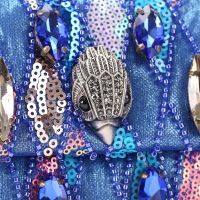 Kurt Geiger - Sequin Mini Kensington - Blauw