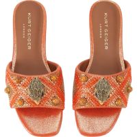 Kurt Geiger - Kensington Flat Jewel - Oranje