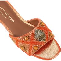 Kurt Geiger - Kensington Flat Jewel - Oranje