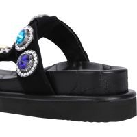 Kurt Geiger - Orson Crystal Sandal - Zwart