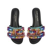 Kurt Geiger - Southbank Beaded Flat - Meerkleurig