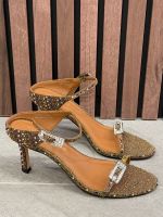 Kurt Geiger - Strass Double Buckle Sdl - Brons