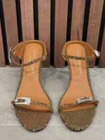 Kurt Geiger - Strass Double Buckle Sdl - Brons