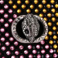 Kurt Geiger - Sm Chelsea Crystal Hobo - Zwart
