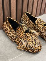 Kurt Geiger - Tassel Fringe Moccasin - Bruin
