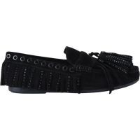 Kurt Geiger - Tassel Fringe Moccasin - Zwart