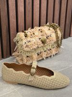 Kurt Geiger - Tweed Mini Kensington - Beige