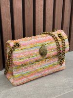 Kurt Geiger - Tweed Mini Kensington - Roze