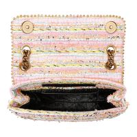 Kurt Geiger - Tweed Mini Kensington - Roze
