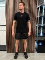 Malelions - Men Venetian Swim Shorts - Zwart