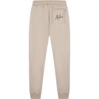 Malelions - Men Striped Signature Sweatpants - Beige