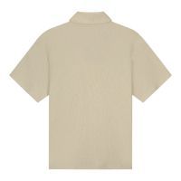 Malelions - Men Emblem Seersucker Shirt - Beige