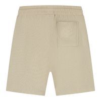 Malelions - Men Emblem Seersucker Shorts - Beige