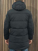Malelions - Men Mid Lenght Puffer Jacket - Zwart