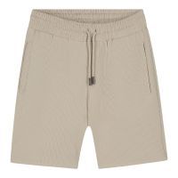 Malelions - Men Ribbed Shorts - Beige