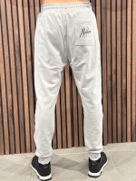 Malelions - Men Striped Signature Tracksuit - Grijs