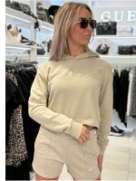 Malelions - Women Kiki Crop Hoodie - Beige