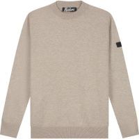 Malelions - Men Knitted Crewneck - Beige