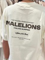 Malelions - Woman Italian Summer T-shirt Dress - Beige