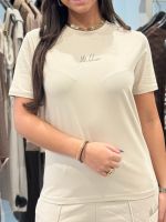 Malelions - Woman Kiki T-shirt - Beige