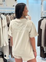 Malelions - Woman Kylie T-shirt - Beige
