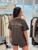 Malelions - Woman Kylie T-shirt - Bruin