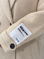 Malelions - Woman Oversized Label Coat - Beige