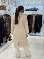 Malelions - Woman Oversized Label Coat - Beige