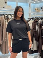 Malelions - Woman Patch Logo T-shirt - Zwart