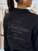 Malelions - Woman Seersucker Shirt - Zwart