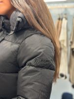 Malelions - Women Mid Length Puffer Jacket - Zwart
