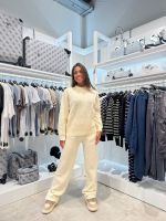 Malelions - Women Oversized Knit Set - Beige