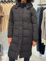 Malelions - Women Signature Long Puffer Jacket - Zwart