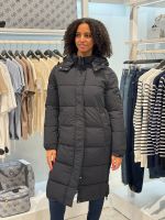 Malelions - Women Signature Long Puffer Jacket - Zwart