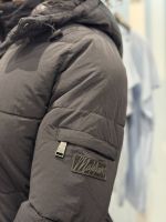 Malelions - Women Signature Long Puffer Jacket - Zwart