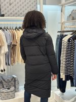 Malelions - Women Signature Long Puffer Jacket - Zwart