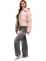 Malelions - Women Signature Puffer Jacket - Beige