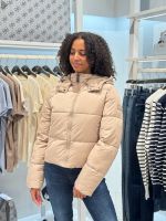 Malelions - Women Signature Puffer Jacket - Beige