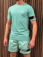 Malelions - Men Caption Swim Shorts - Blauw