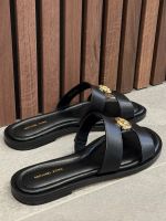 Michael Kors - Erin Flat Sandal - Zwart