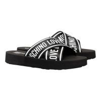 Moschino - Slippers - Zwart